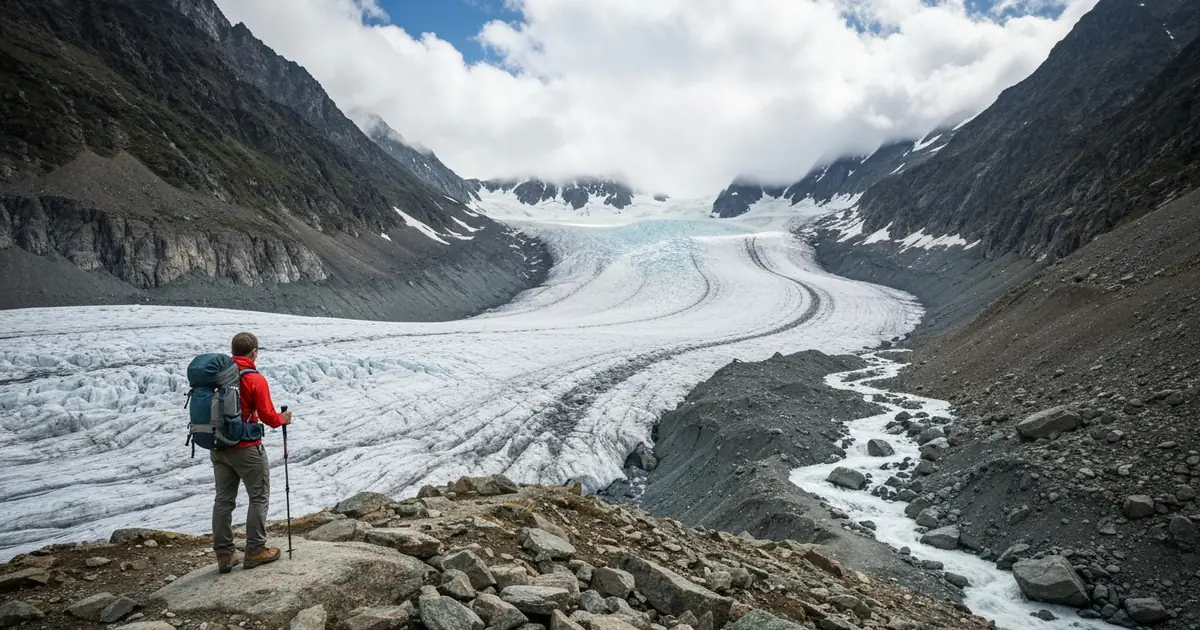 Le changement climatique en montagne : ce que voient les randonneurs