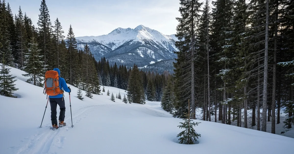 Randonnée hivernale : équipement spécifique et sécurité